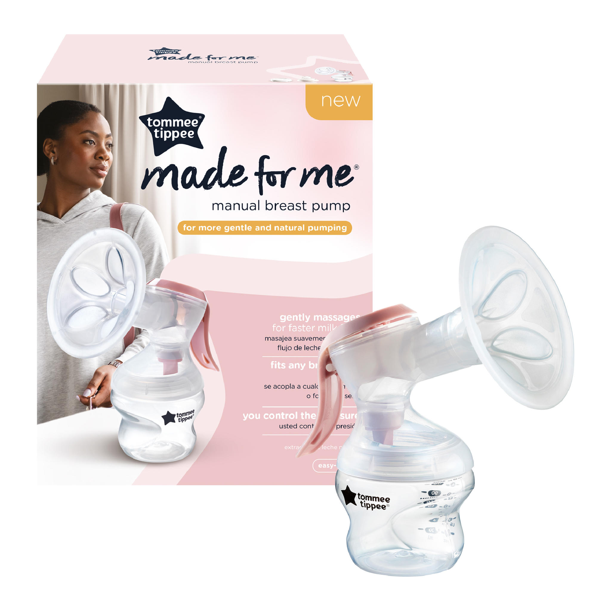 SACALECHE MANUAL TOMMEE TIPPEE CLOSE NATURAL