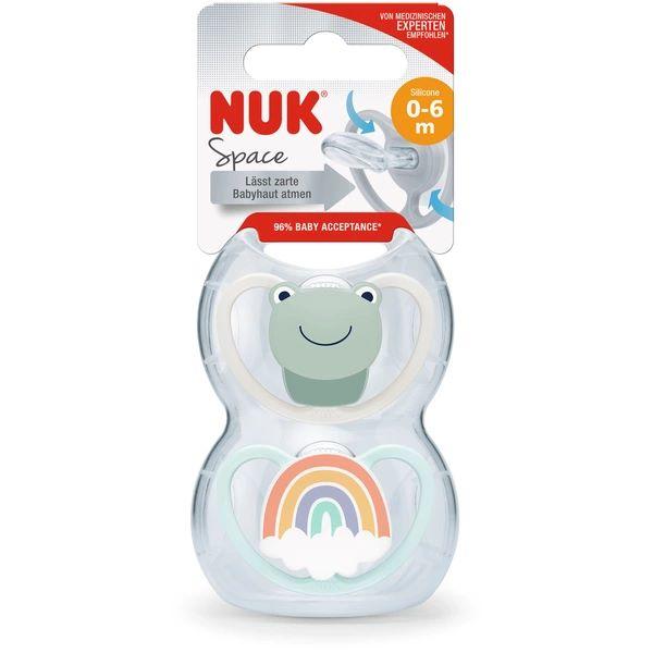 SET DE 2 CHUP SPACE RANA ARCO IRIS