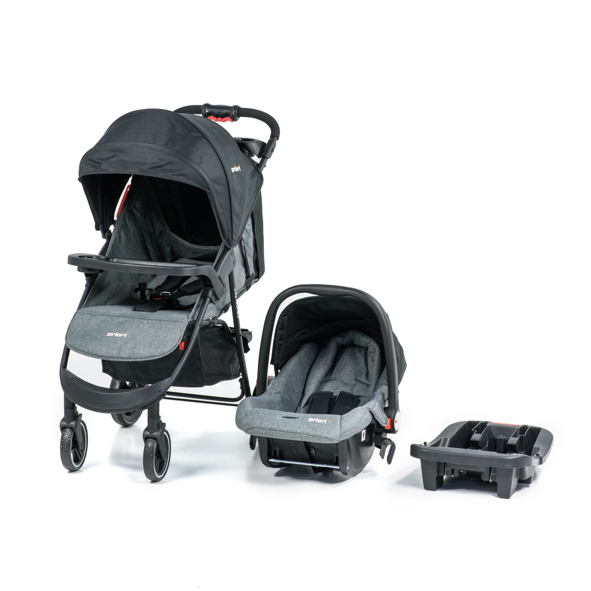 COCHE TRAVEL SYSTEM PLUS ORION GRIS