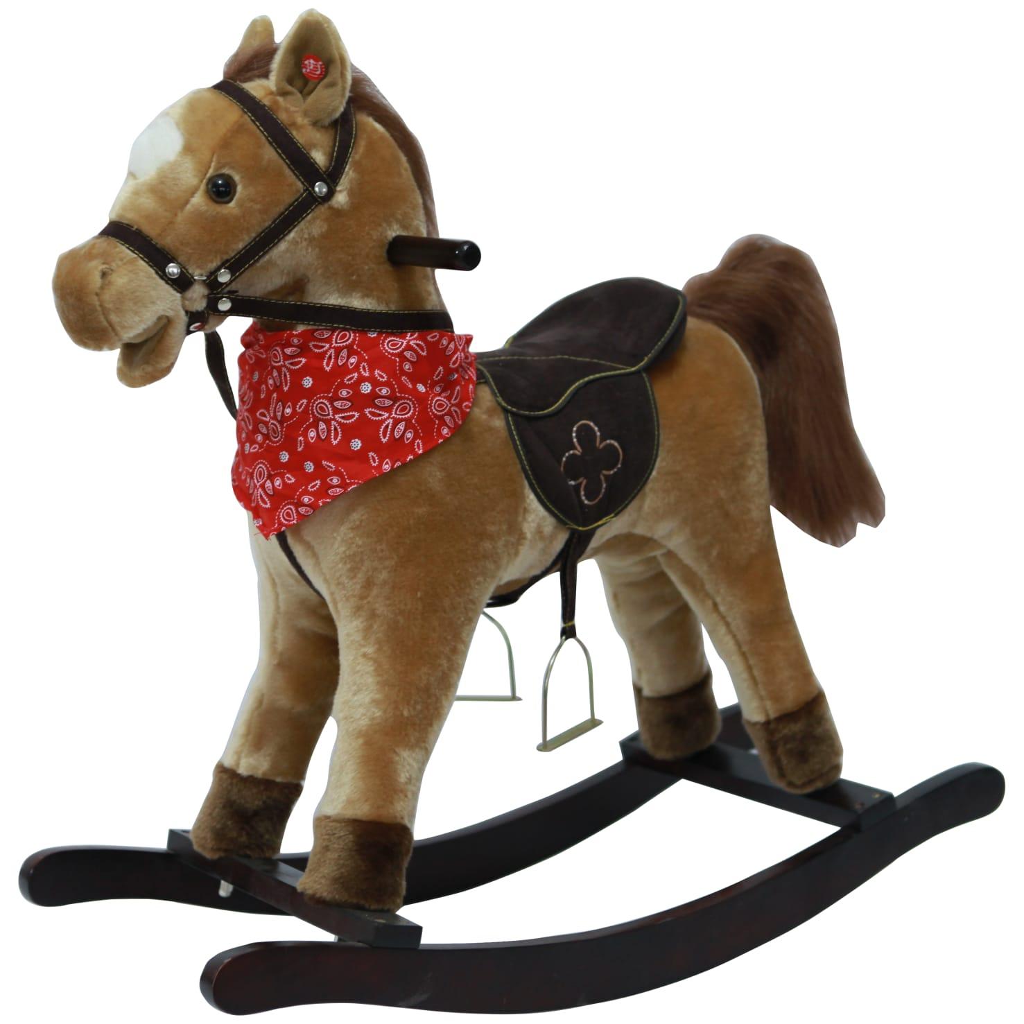 CABALLITO MECEDOR LIGHT BROWN