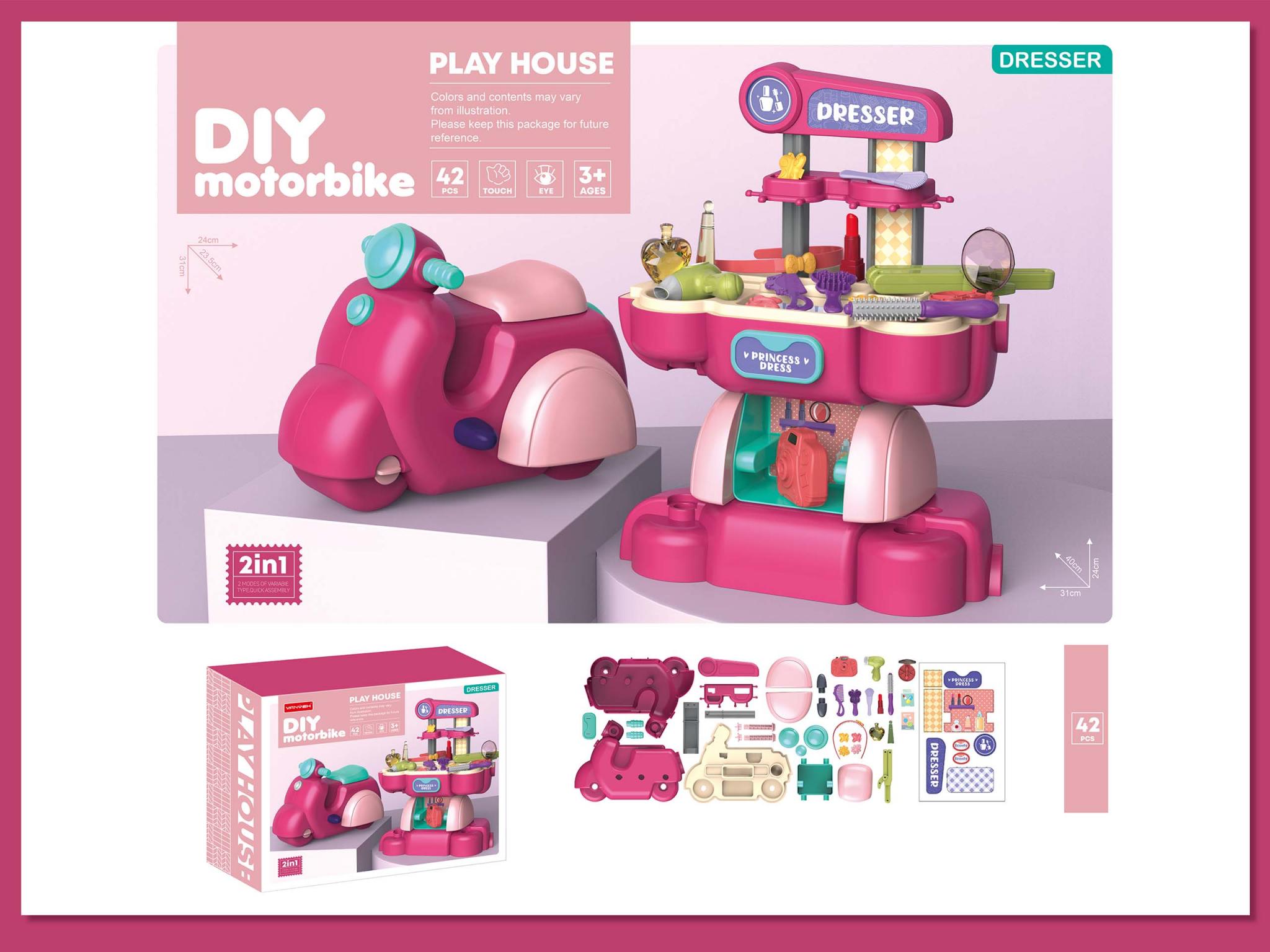 DRESSER SET  42PCS