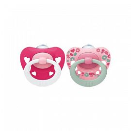 SET DE 2 CHUPETES SIGNATURE T3 FUCSIA