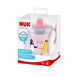 VASO NUK EVOLUTION TRAINER PINGUINO ROSA
