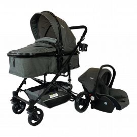 EXPLORER TS 3 EN 1 SILLA MOISES Y HUEVO GRIS