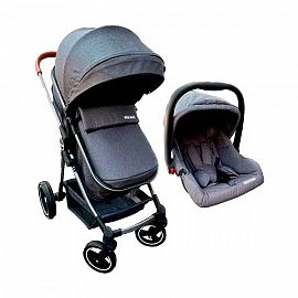 COCHE MEGA BABY T/S NEW ELITE LIGHT GRAY