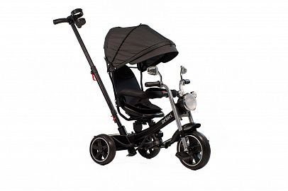 3720772-2P TRICICLO ESTILO MOTO NEGRO